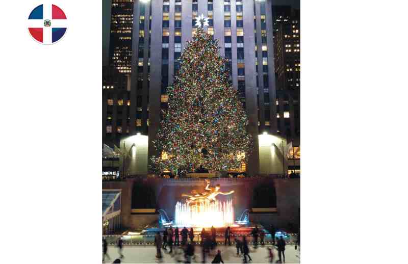 Árbol de Navidad Rockefeller Center en nueva york